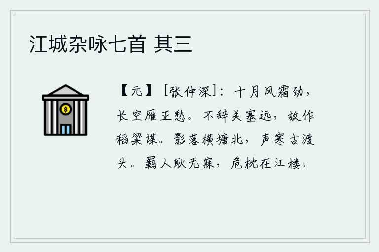 江城杂咏七首 其三